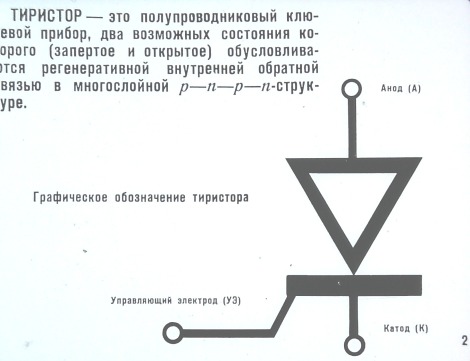 Управляющий электрод на схеме