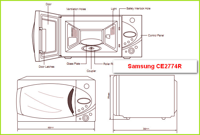 Схема samsung m1711nr