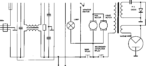 Микроволновка samsung m1833nr схема