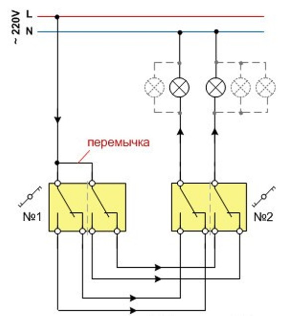 Переключатель gsl000265 схема подключения