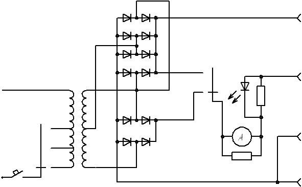 Электрическая схема устройство пуско зарядное устройство