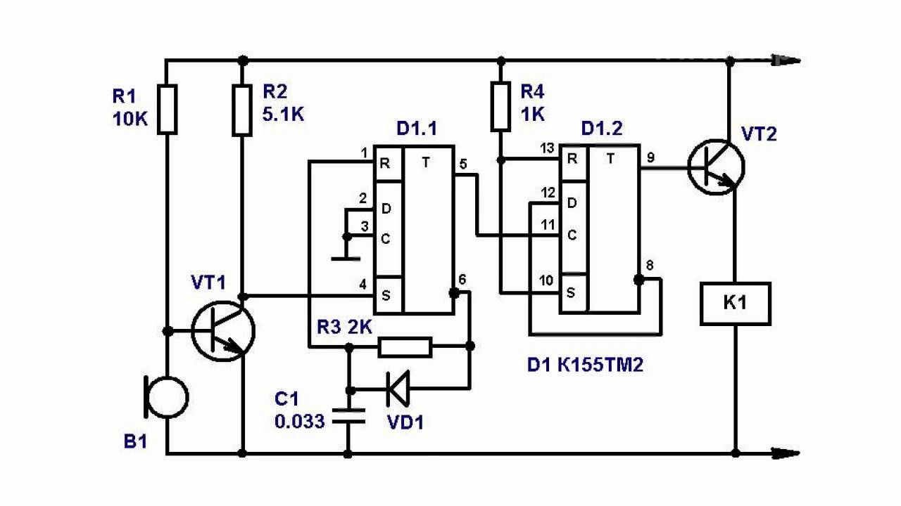 Акустическое реле своими руками схема