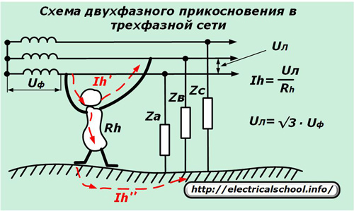 Три фазы из одной преобразователь схема