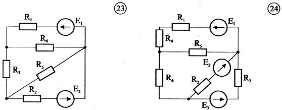Сложные схемы электрических цепей