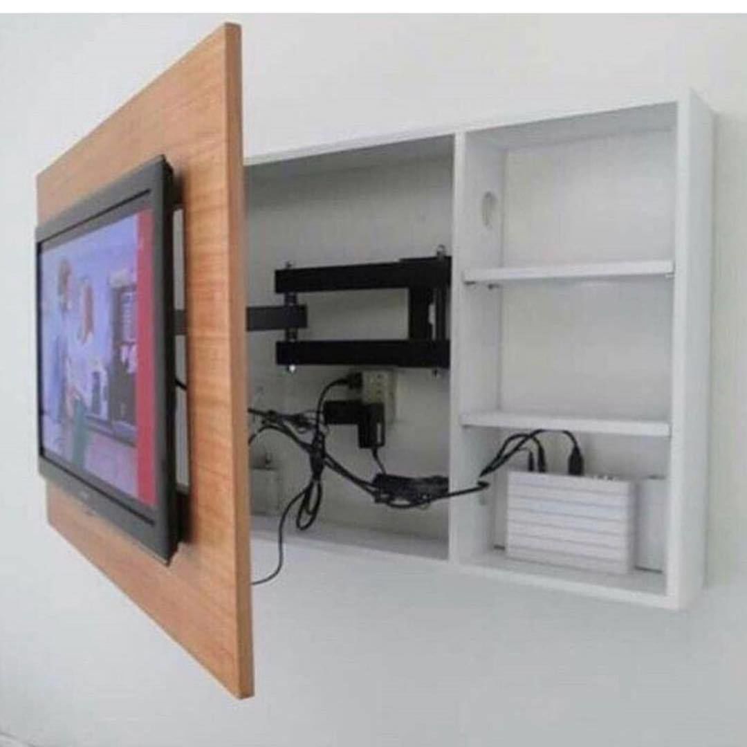 Как спрятать провода от телевизора на стене? Секреты, дизайнерские идеи и лайфхаки - руководство