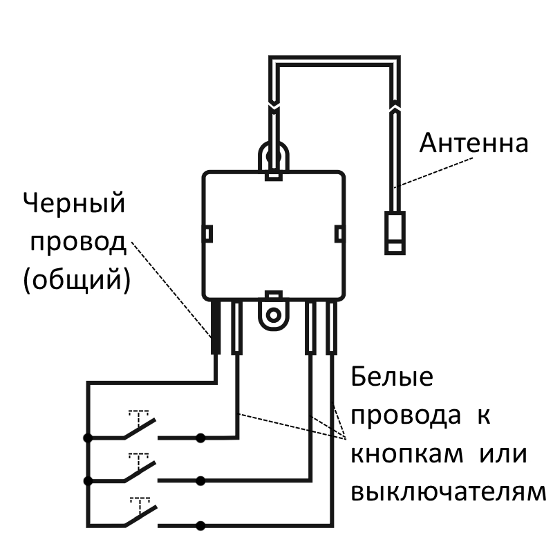 Как подключить выключатель без нуля. Беспроводной выключатель света с пультом схема подключения. Дистанционный выключатель света схема подключения. Схема подключения беспроводного выключателя. Схема подключения реле с пультом дистанционного управления.
