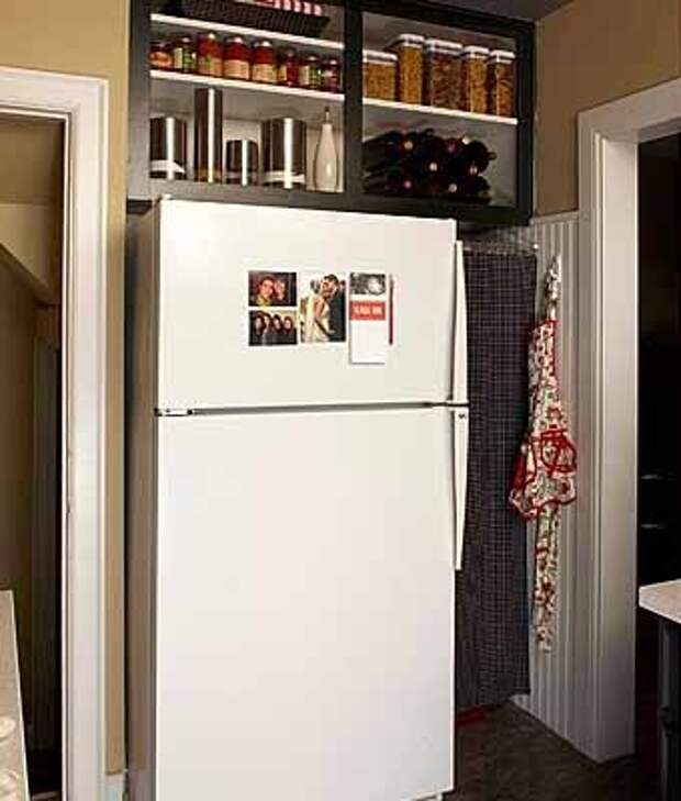 Шкаф под холодильник своими руками