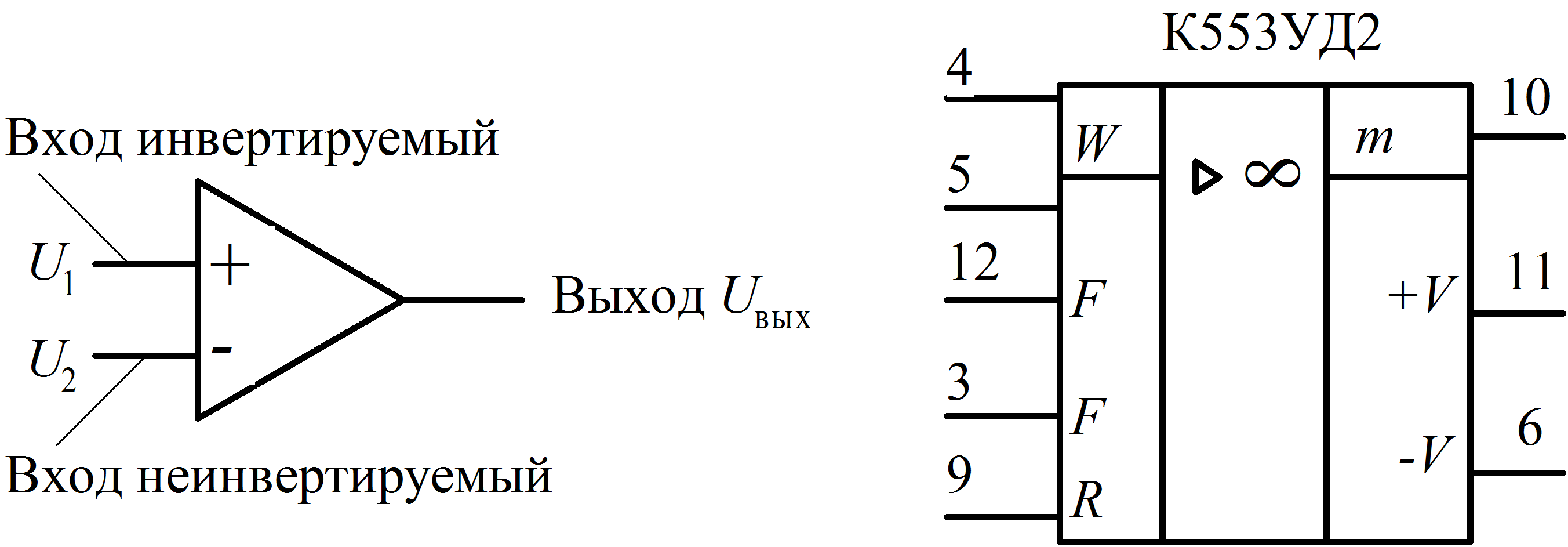 Микросхема на чертеже