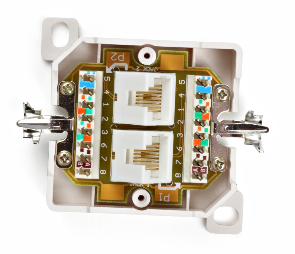 Интернет розетка подключение. SB-gts2-8p8c-c6-WH RJ-45. Розетка rg45 двойная. RG 45 розетка проходная. Розетка rj45 двойная проходная.