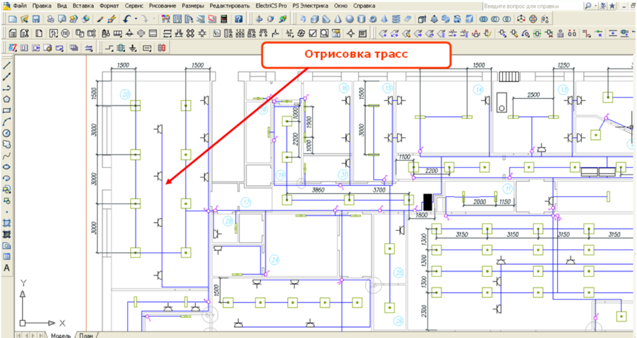 Программа для отрисовки схем